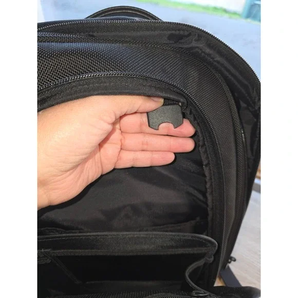 Briggs & Riley Unisex Backpack One Size Black Travel Work Laptop Bag minimalist - Picture 10 of 16